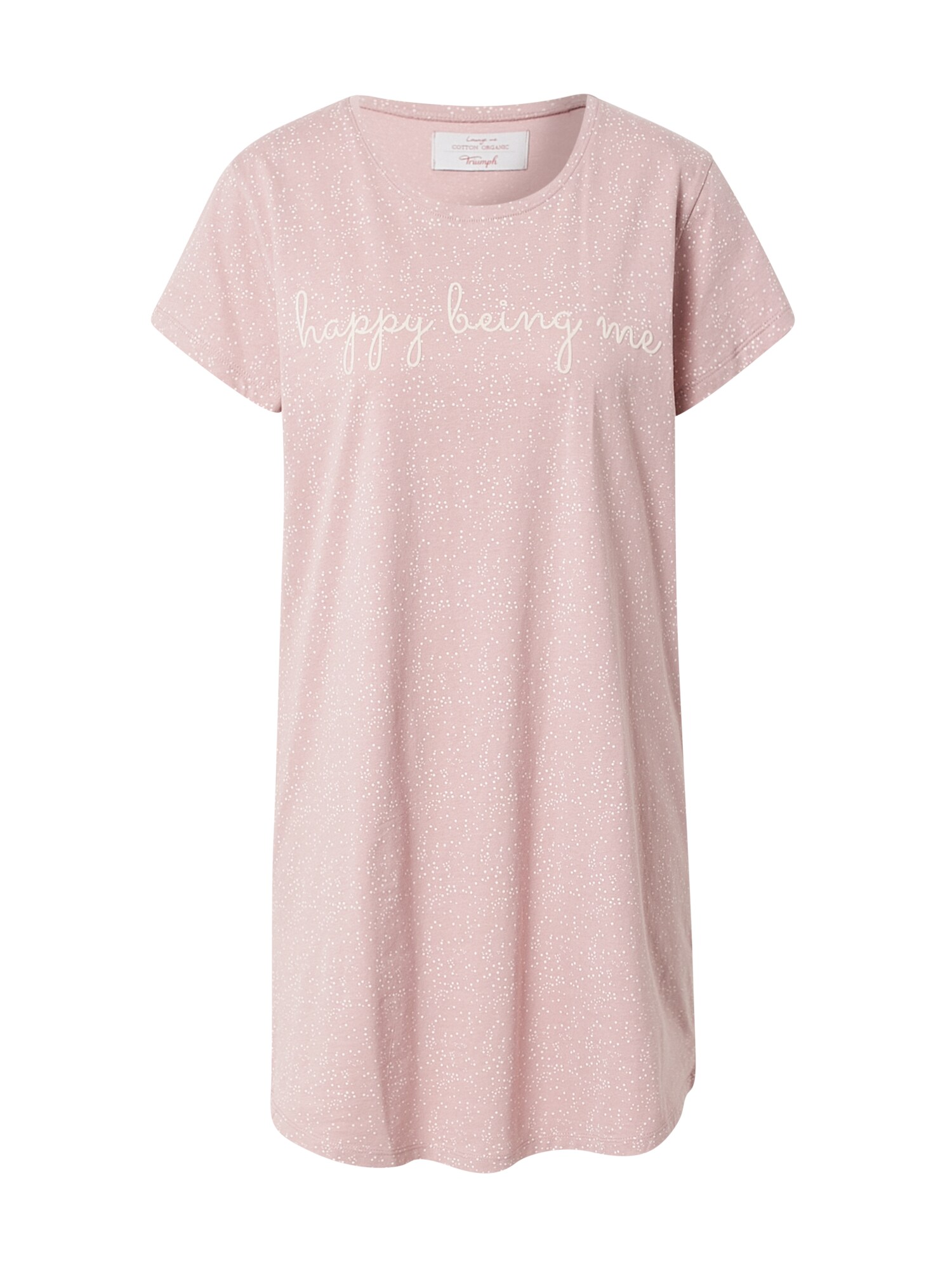 TRIUMPH Noční košilka bílá / pastelově růžová