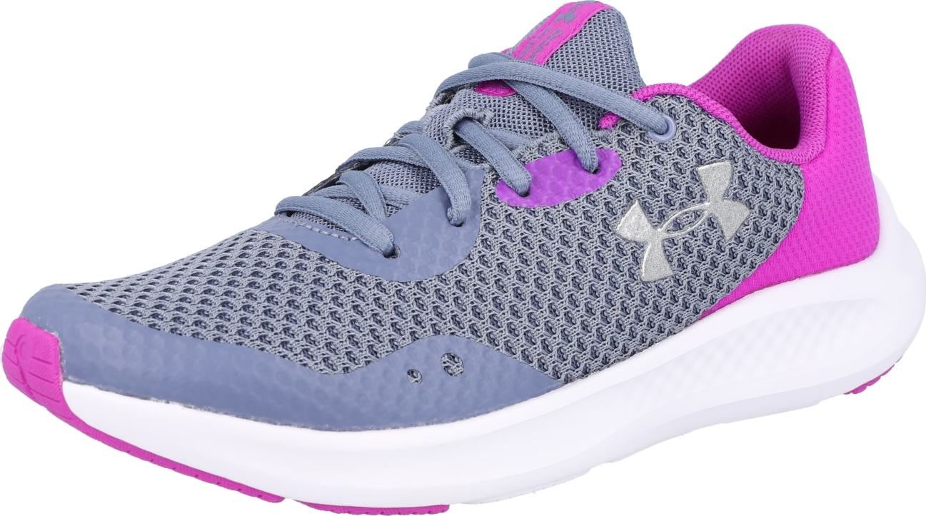 UNDER ARMOUR Sportovní boty 'Charged Pursuit 3' šeříková / cyclam / stříbrná