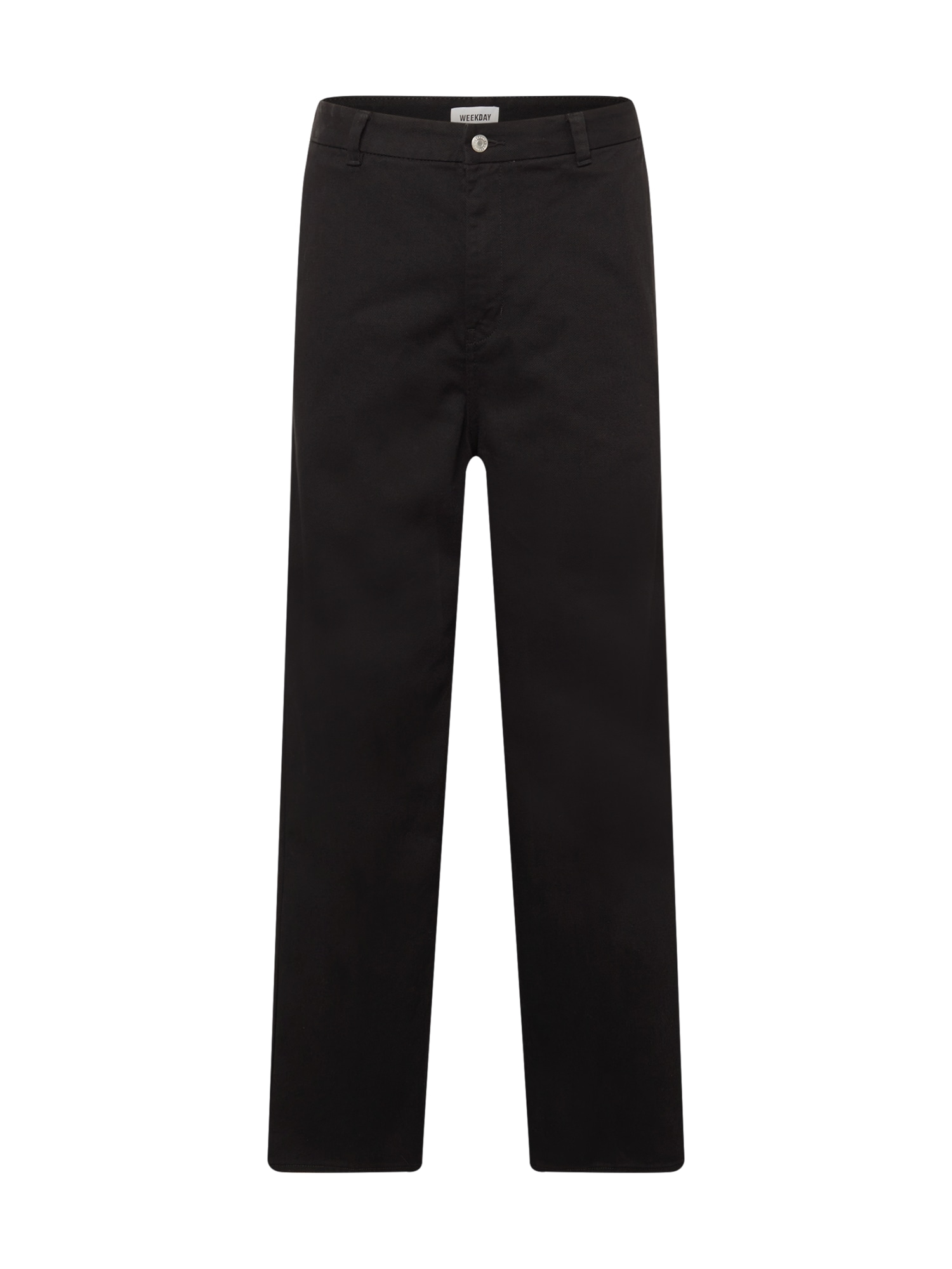 WEEKDAY Chino kalhoty 'Ross' černá
