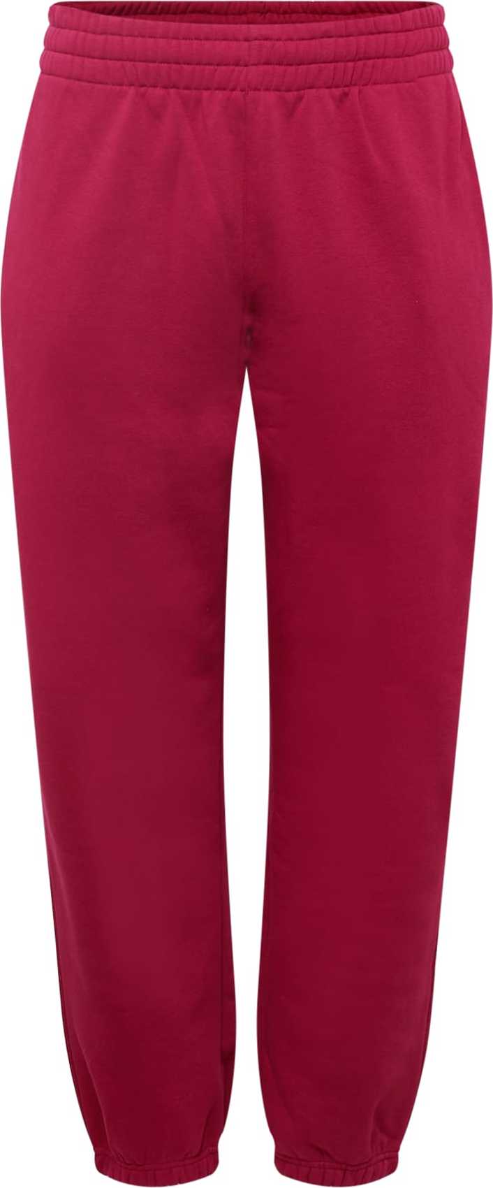 ADIDAS ORIGINALS Kalhoty karmínově červené