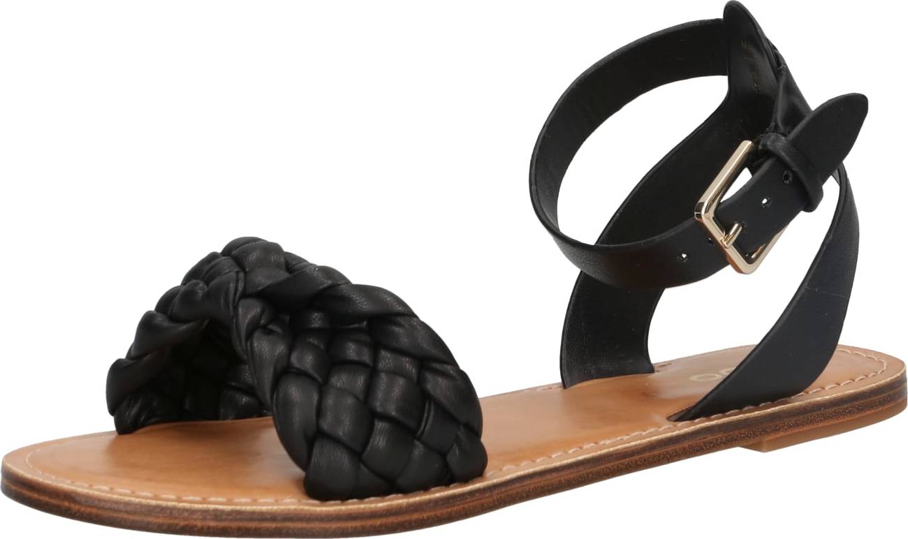 ALDO Páskové sandály 'TRESSA' černá