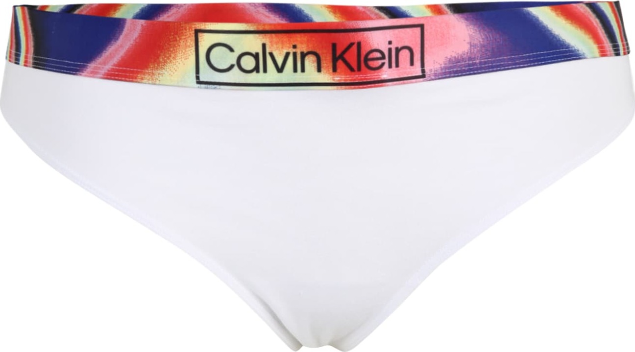 Calvin Klein Underwear Plus Tanga mix barev / bílá