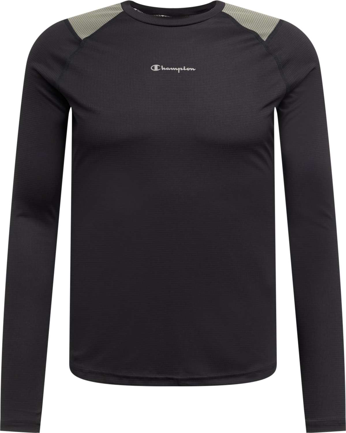 Champion Authentic Athletic Apparel Funkční tričko kámen / černá