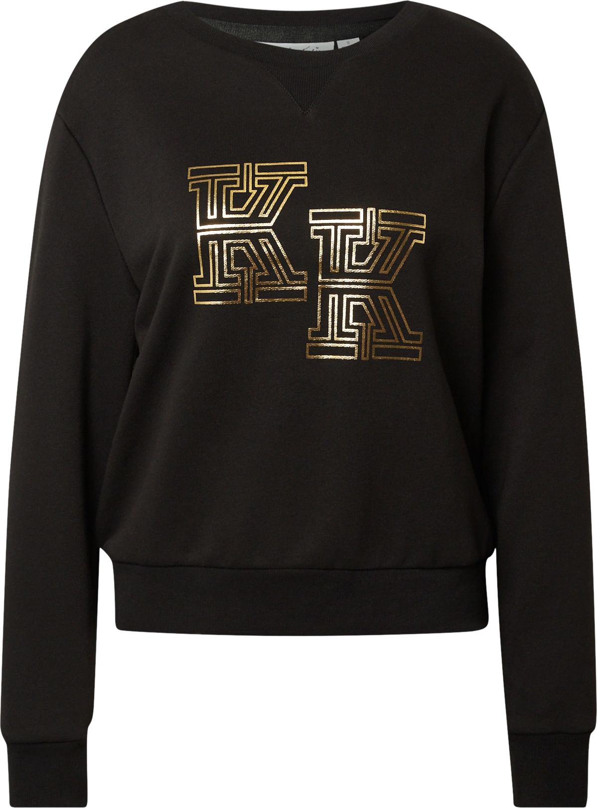 KENDALL + KYLIE Mikina černá / zlatá