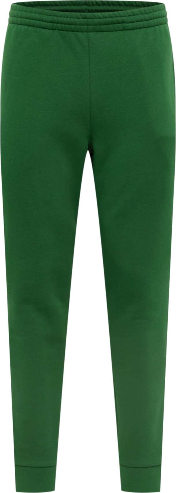 LACOSTE Kalhoty tmavě zelená