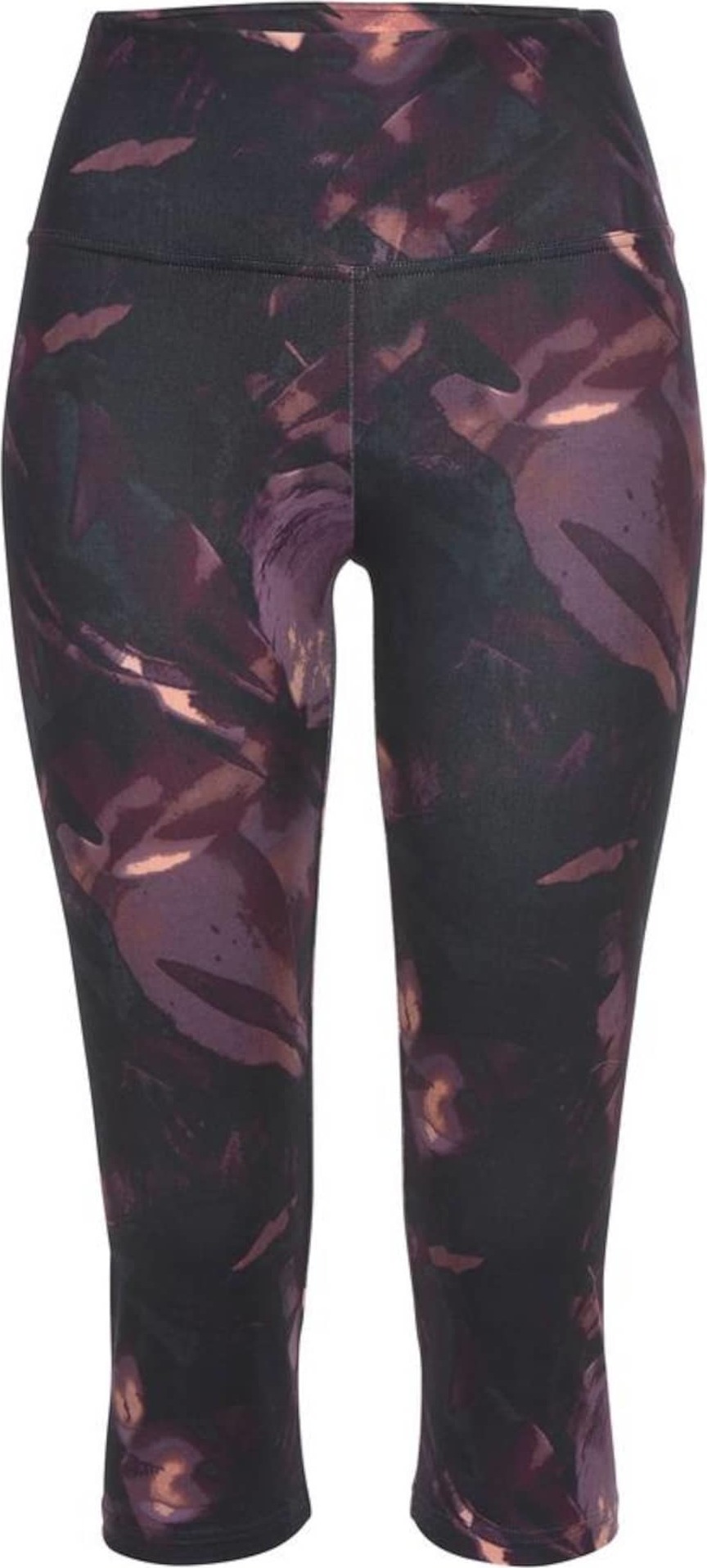 LASCANA ACTIVE Sportovní kalhoty fialová / mix barev