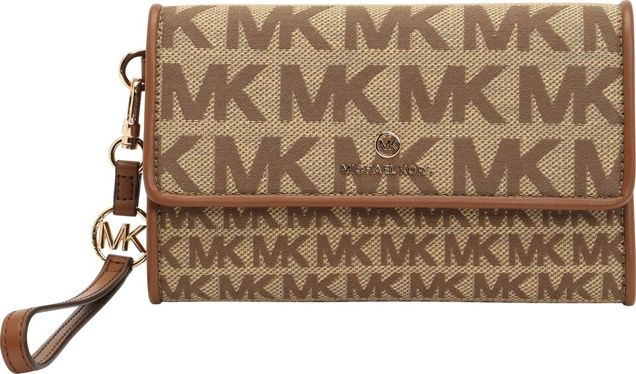 MICHAEL Michael Kors Peněženka béžová / světle hnědá