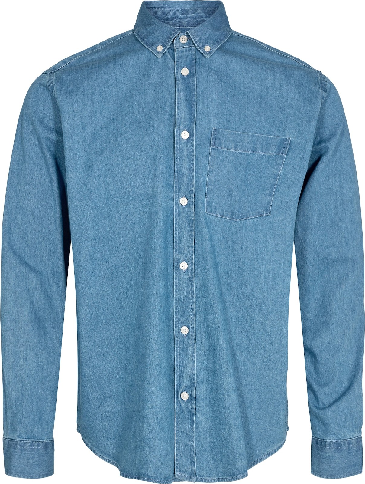 minimum Košile 'TATTO 9575' modrá džínovina