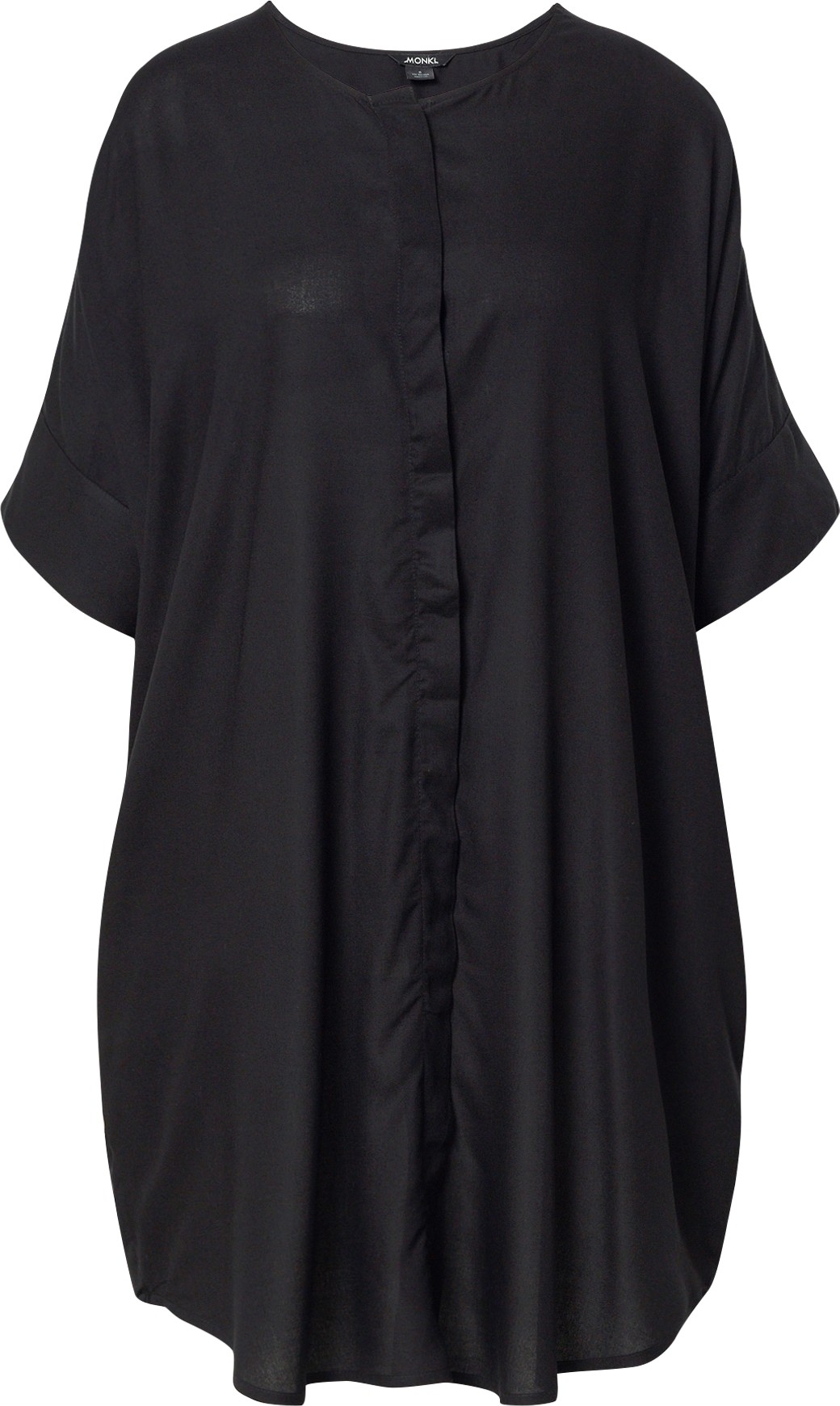 Monki Košilové šaty 'Looki' černá