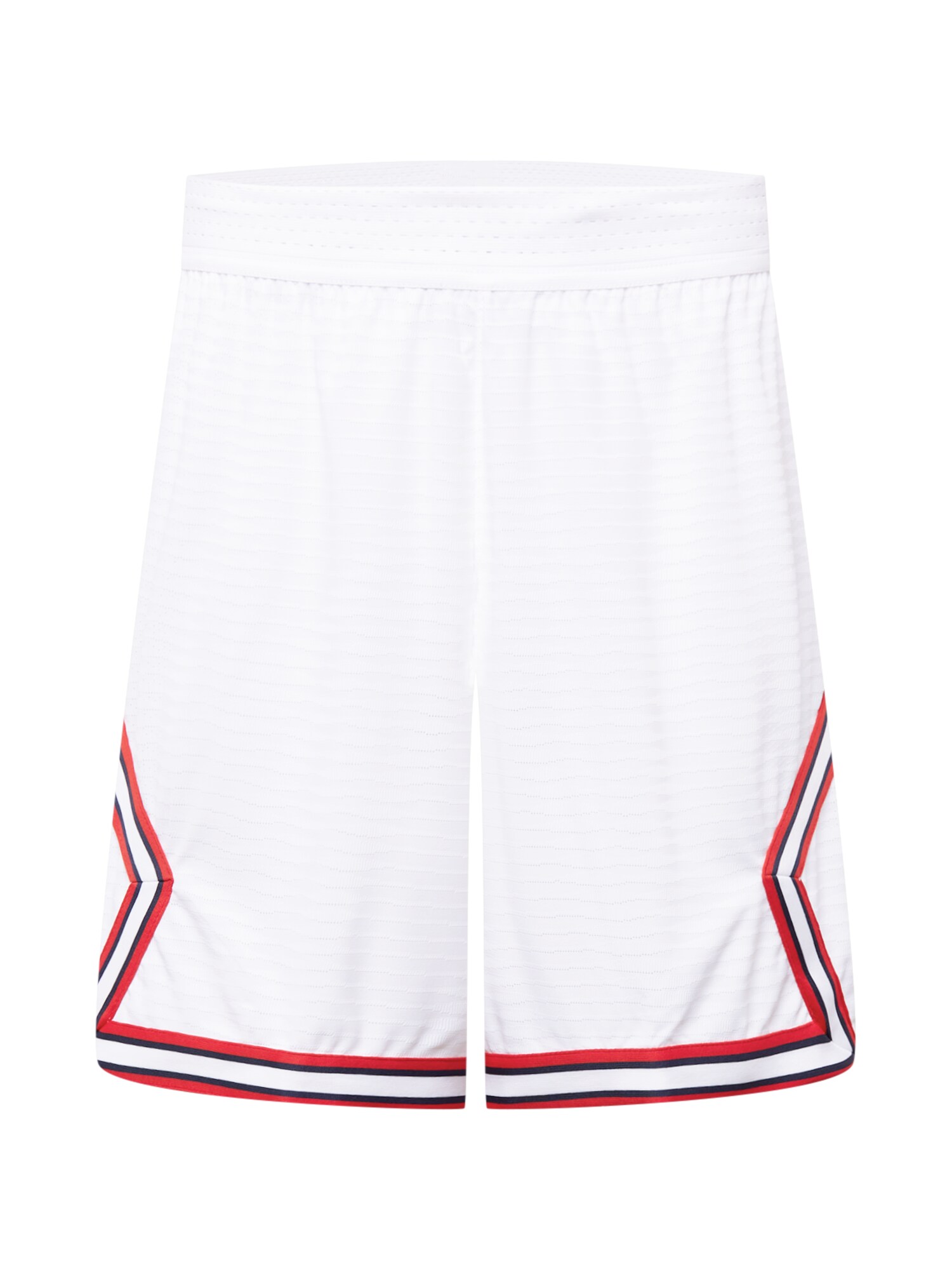 NIKE Sportovní kalhoty bílá / červená / námořnická modř