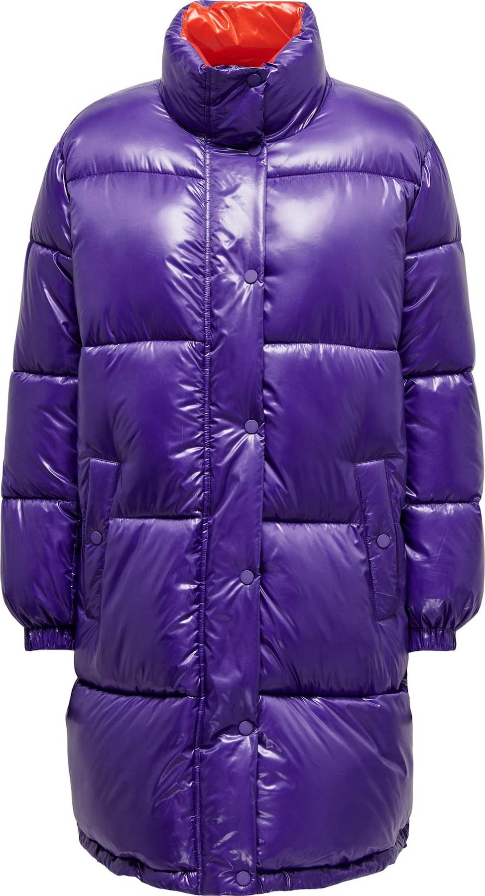 ONLY Zimní kabát 'SKY' tmavě fialová