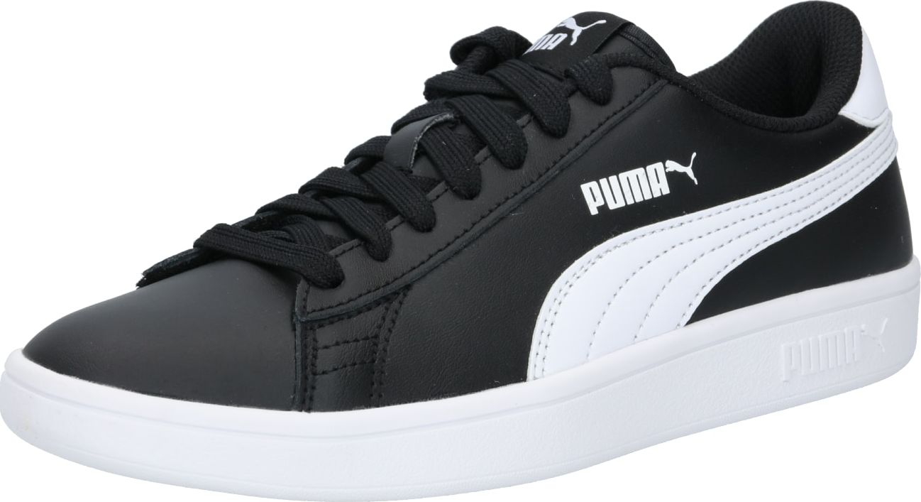 PUMA Tenisky 'Smash v2' černá / bílá