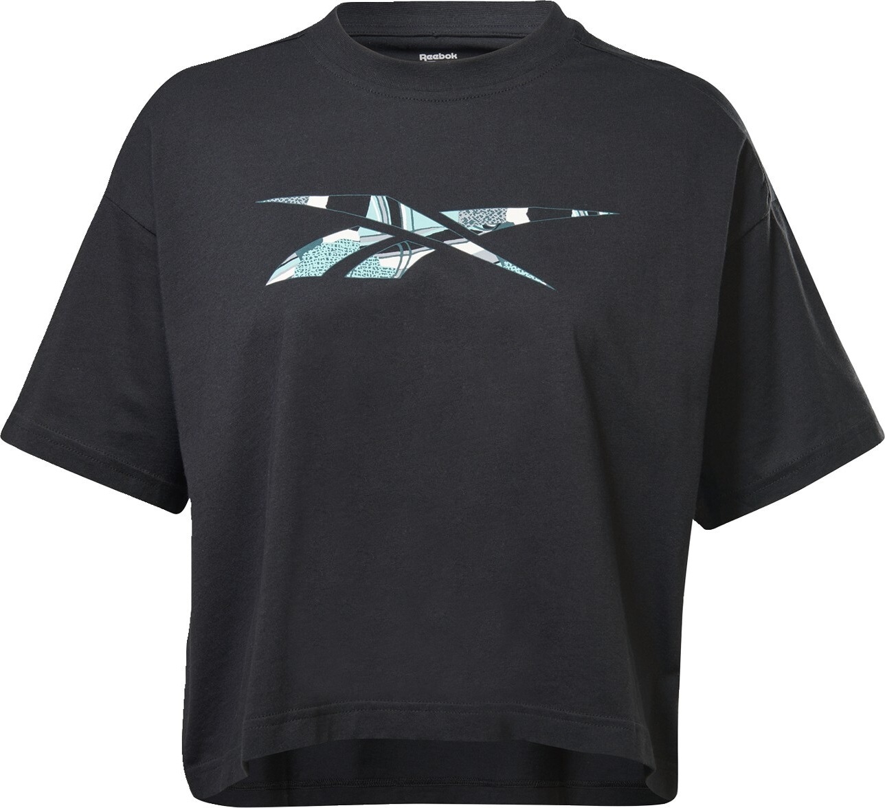 Reebok Sport Funkční tričko modrá / černá / bílá