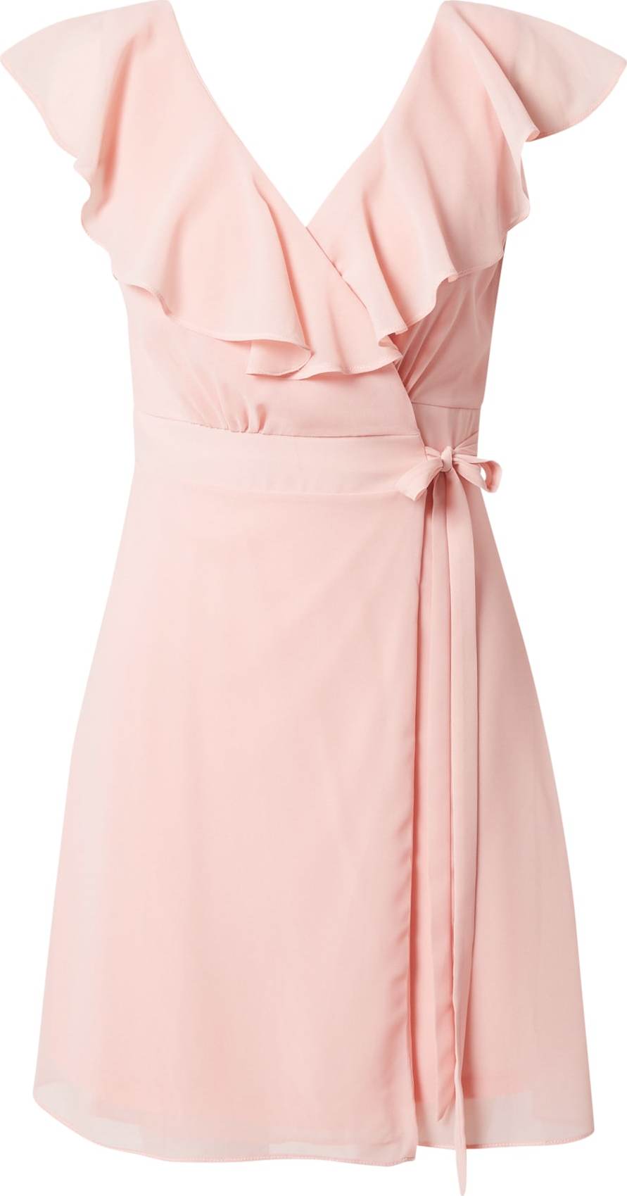 TFNC Koktejlové šaty 'JANEAN' světle růžová