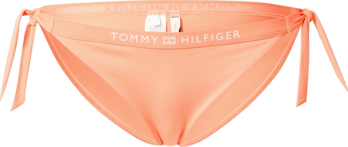 Tommy Hilfiger Underwear Spodní díl plavek korálová / bílá