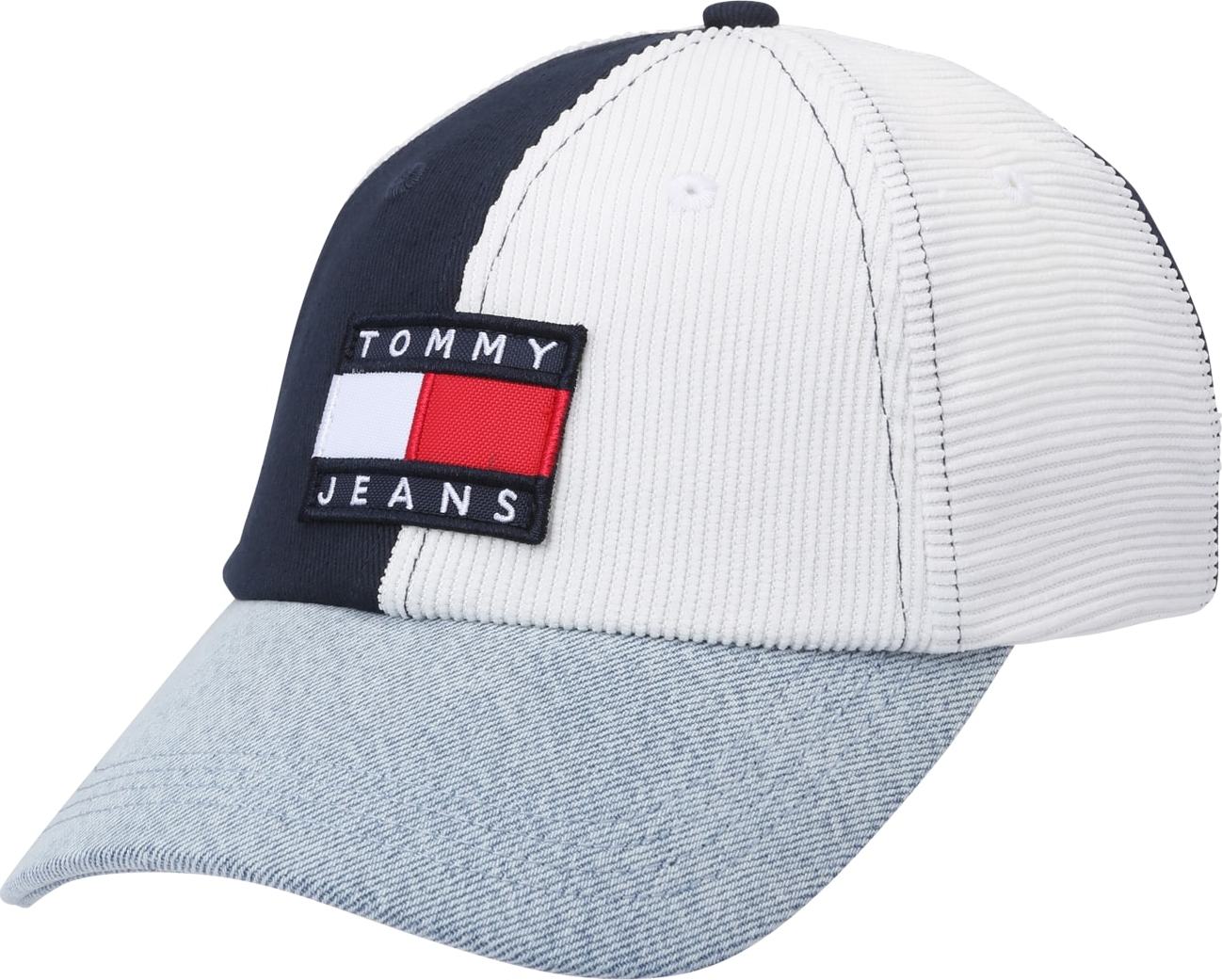 Tommy Jeans Čepice námořnická modř / červená / bílá