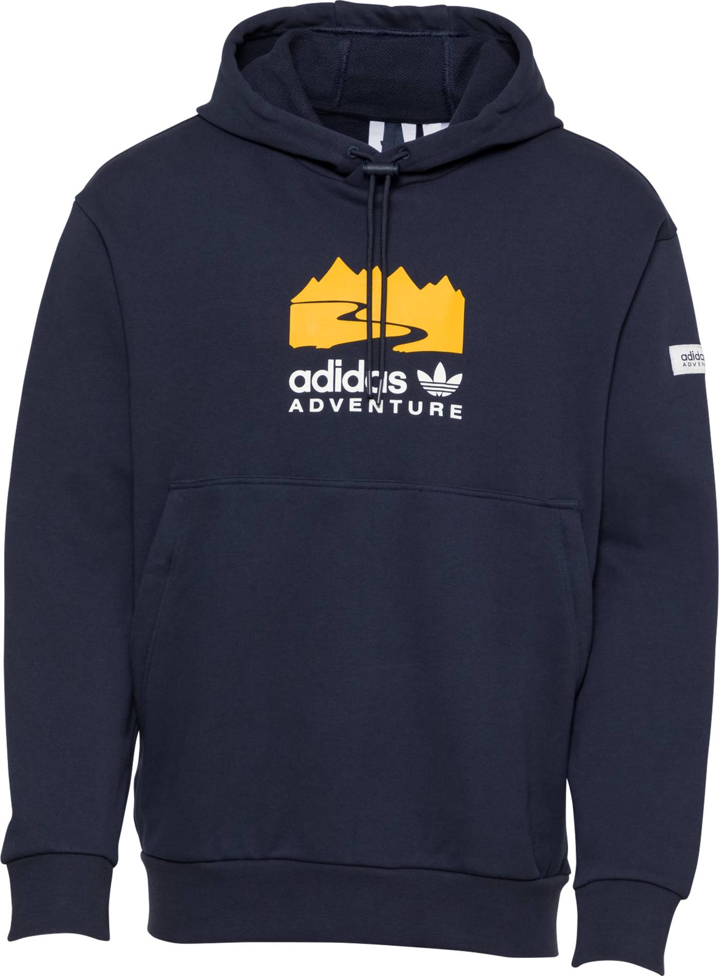 ADIDAS ORIGINALS Mikina noční modrá / žlutá / bílá