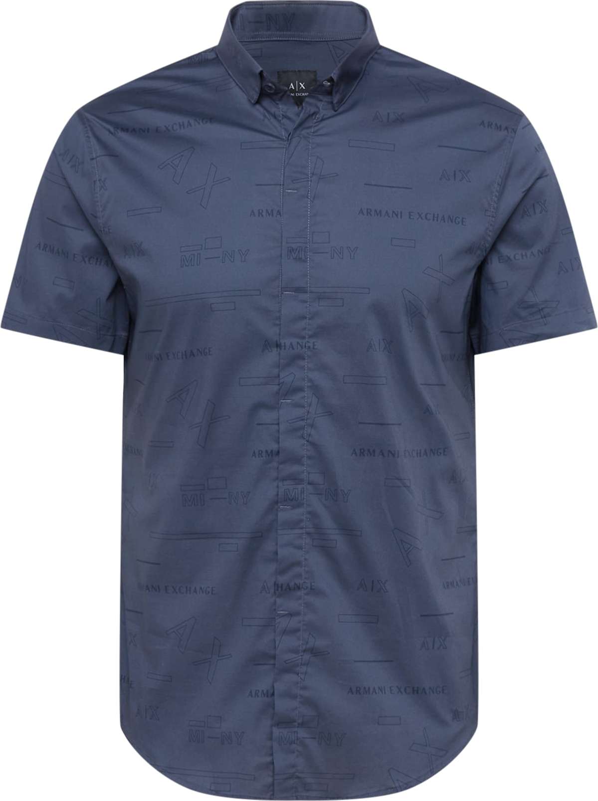 ARMANI EXCHANGE Košile 'CAMICIA' marine modrá