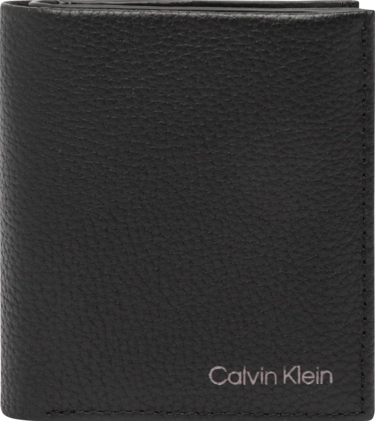 Calvin Klein Peněženka stříbrně šedá / černá