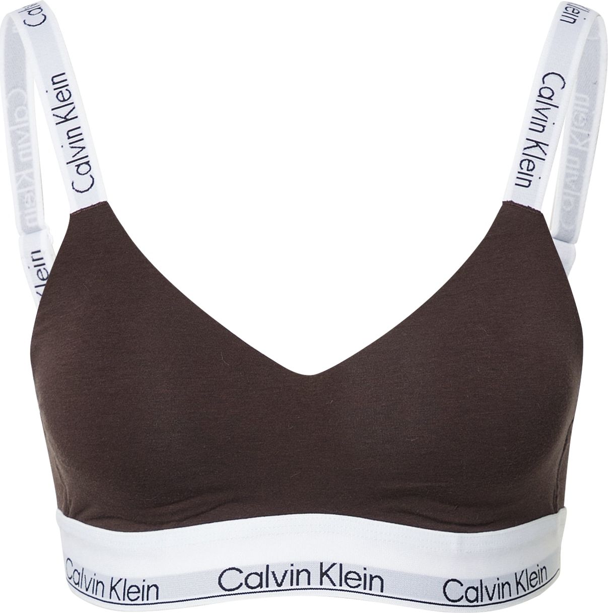 Calvin Klein Underwear Podprsenka hnědá / šedá / černá / bílá