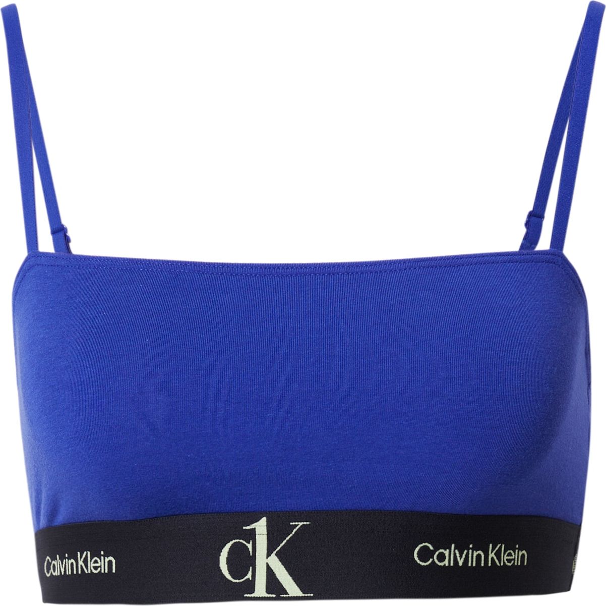 Calvin Klein Underwear Podprsenka královská modrá / pastelově zelená / černá