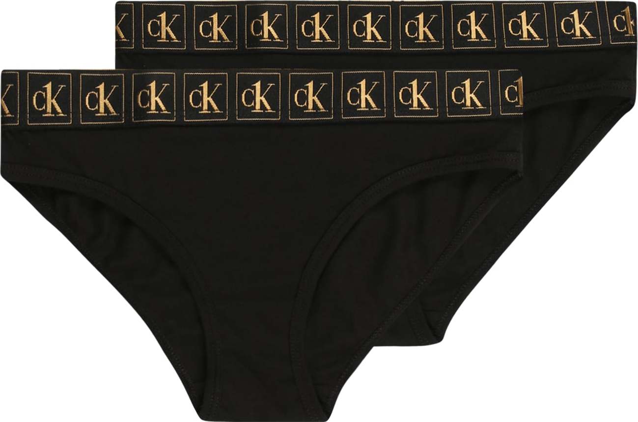 Calvin Klein Underwear Spodní prádlo zlatá / černá