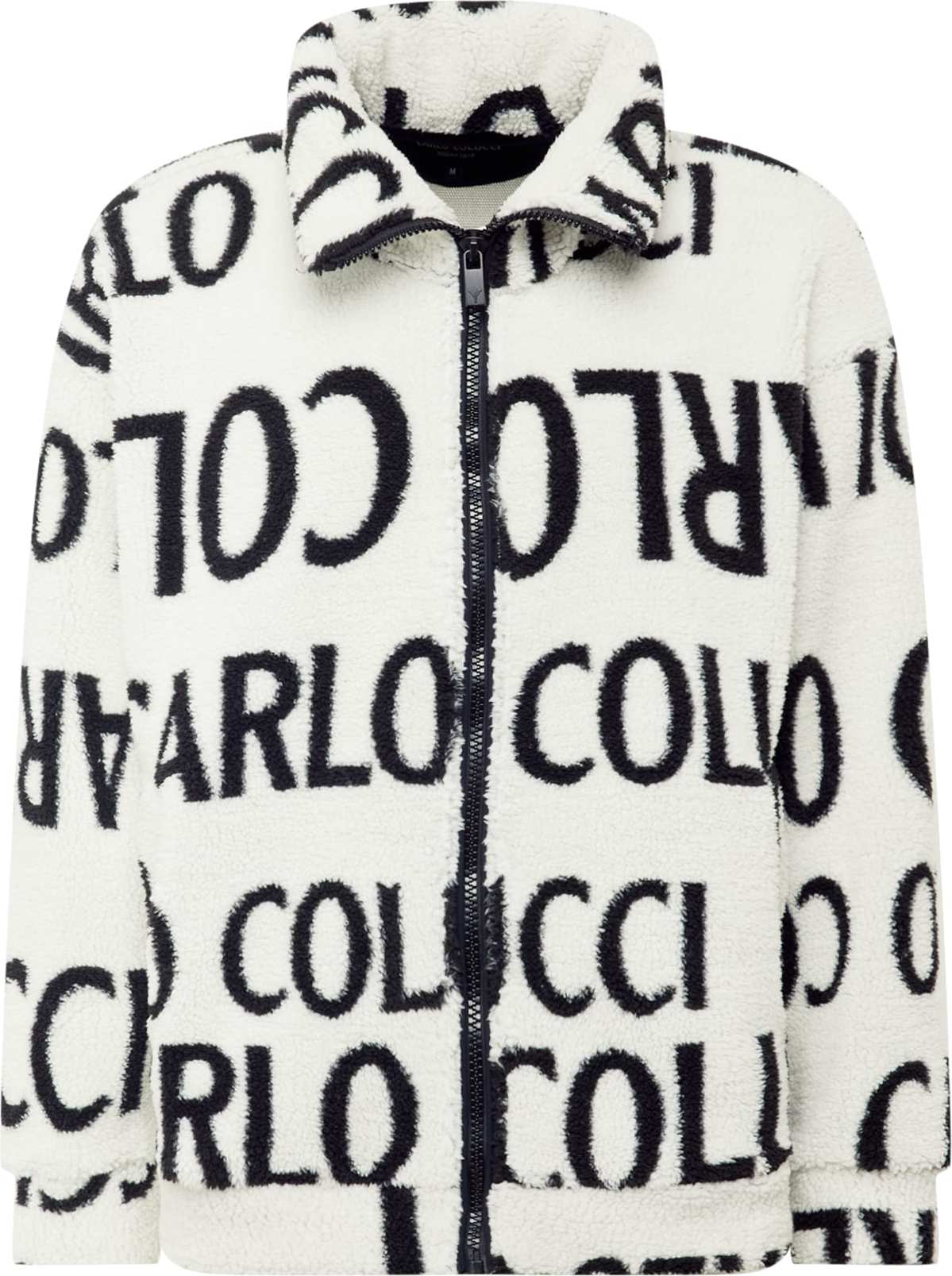 Carlo Colucci Přechodná bunda černá / bílá