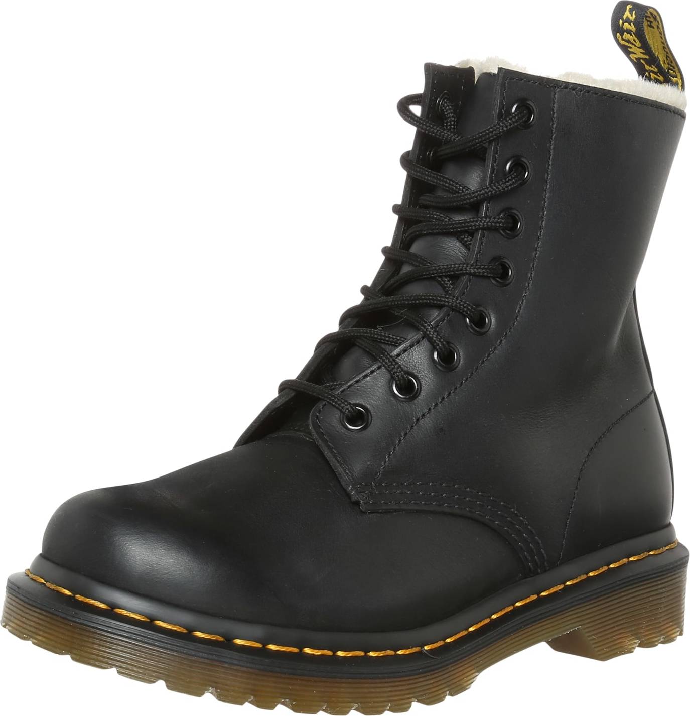 Dr. Martens Kozačky 'Serena' žlutá / černá / bílá