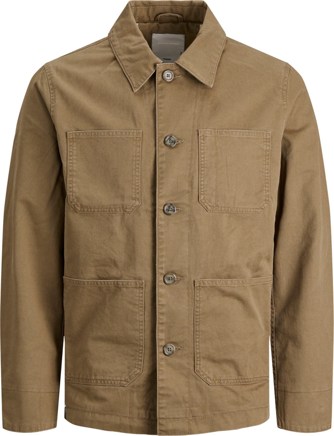 JACK & JONES Přechodná bunda khaki