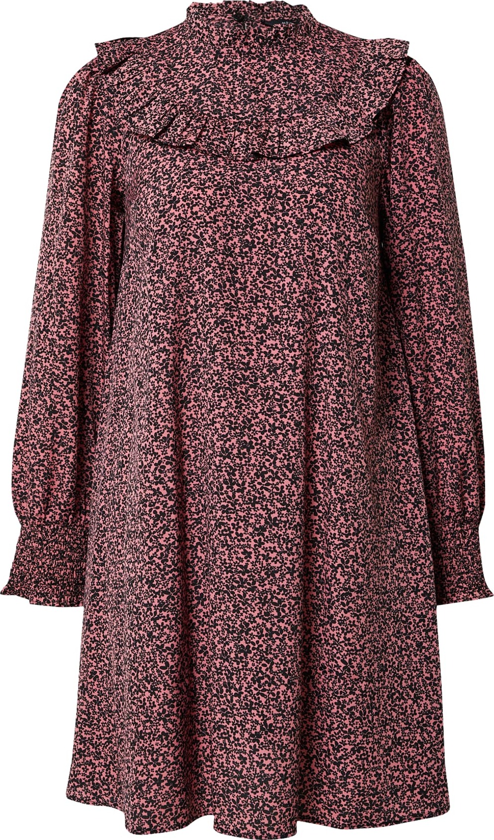NEW LOOK Šaty pink / černá