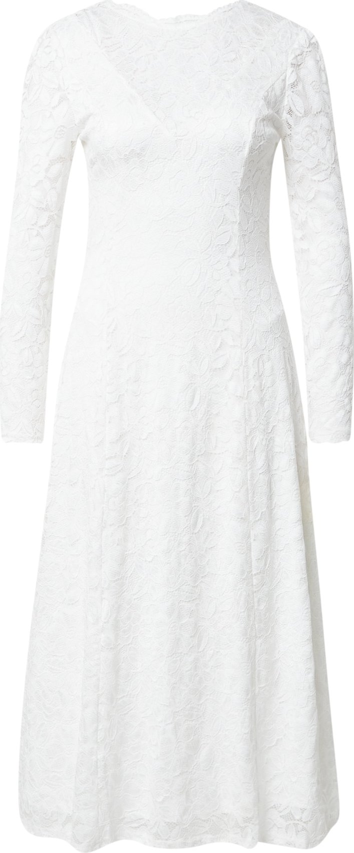 Skirt & Stiletto Společenské šaty 'Evalina' bílá