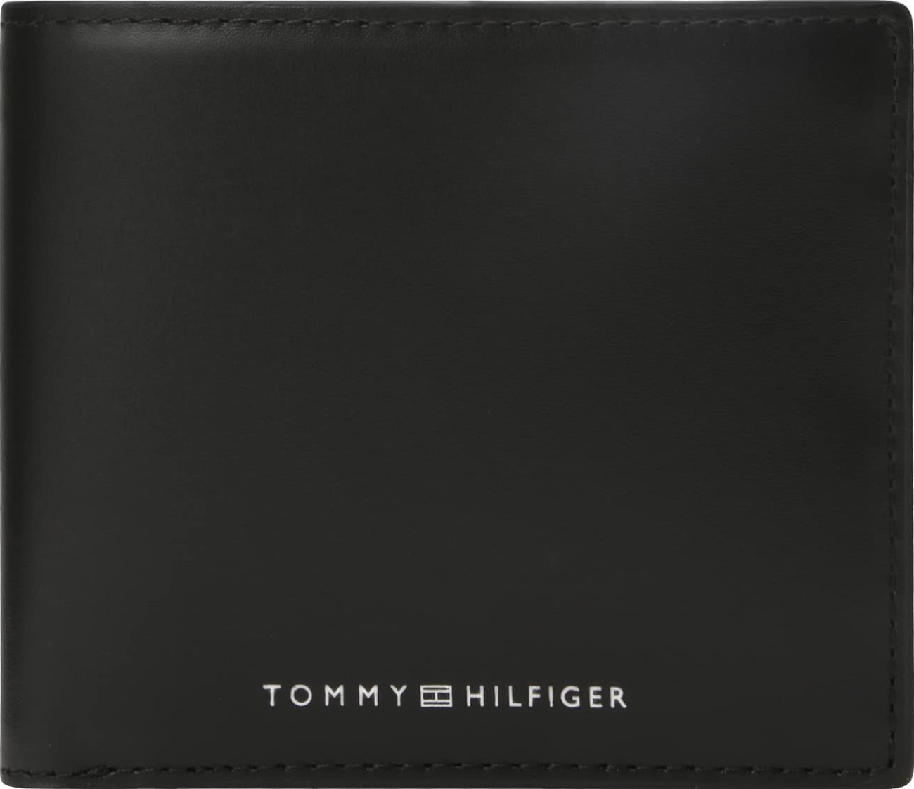 TOMMY HILFIGER Peněženka černá / stříbrná
