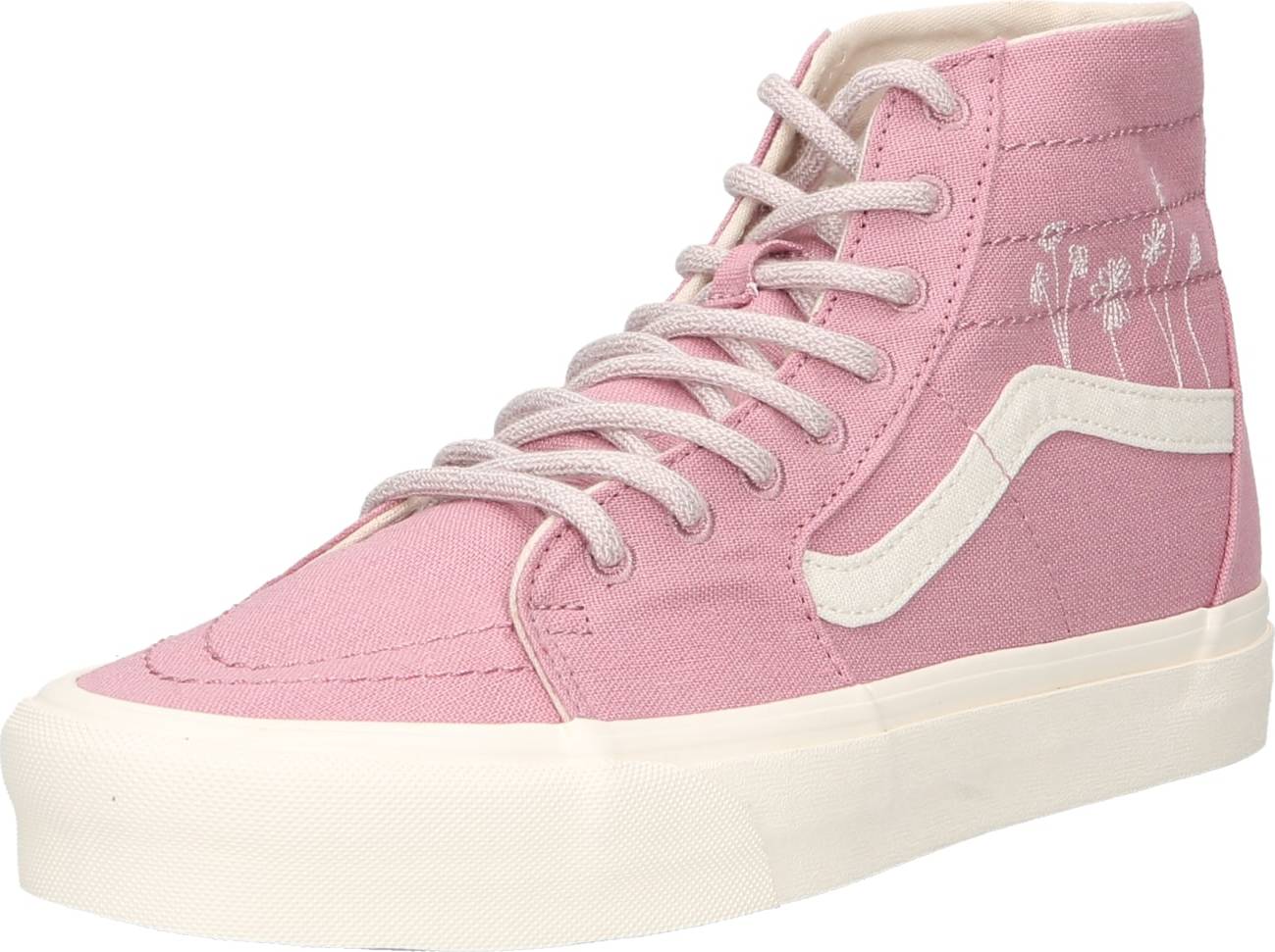 VANS Kotníkové tenisky orchidej / bílá