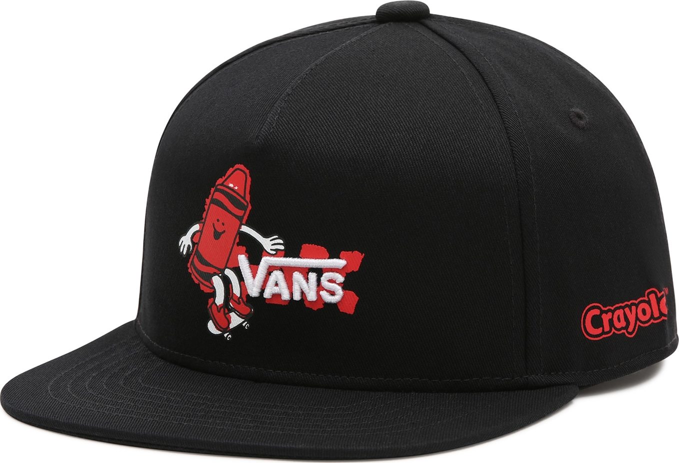VANS Kšiltovka 'Crayola Snapback' tmavě červená / černá / bílá