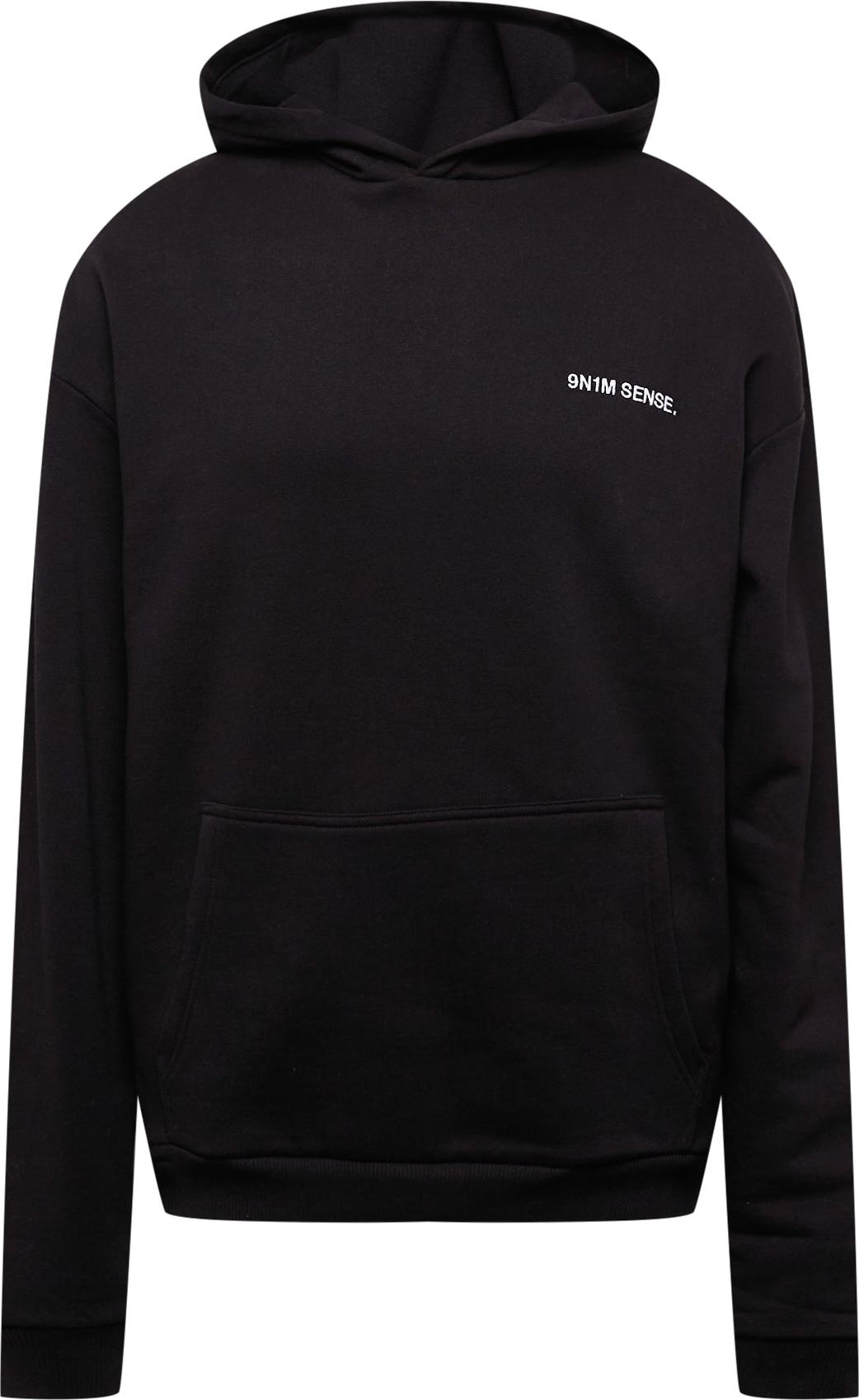9N1M SENSE Mikina černá / offwhite
