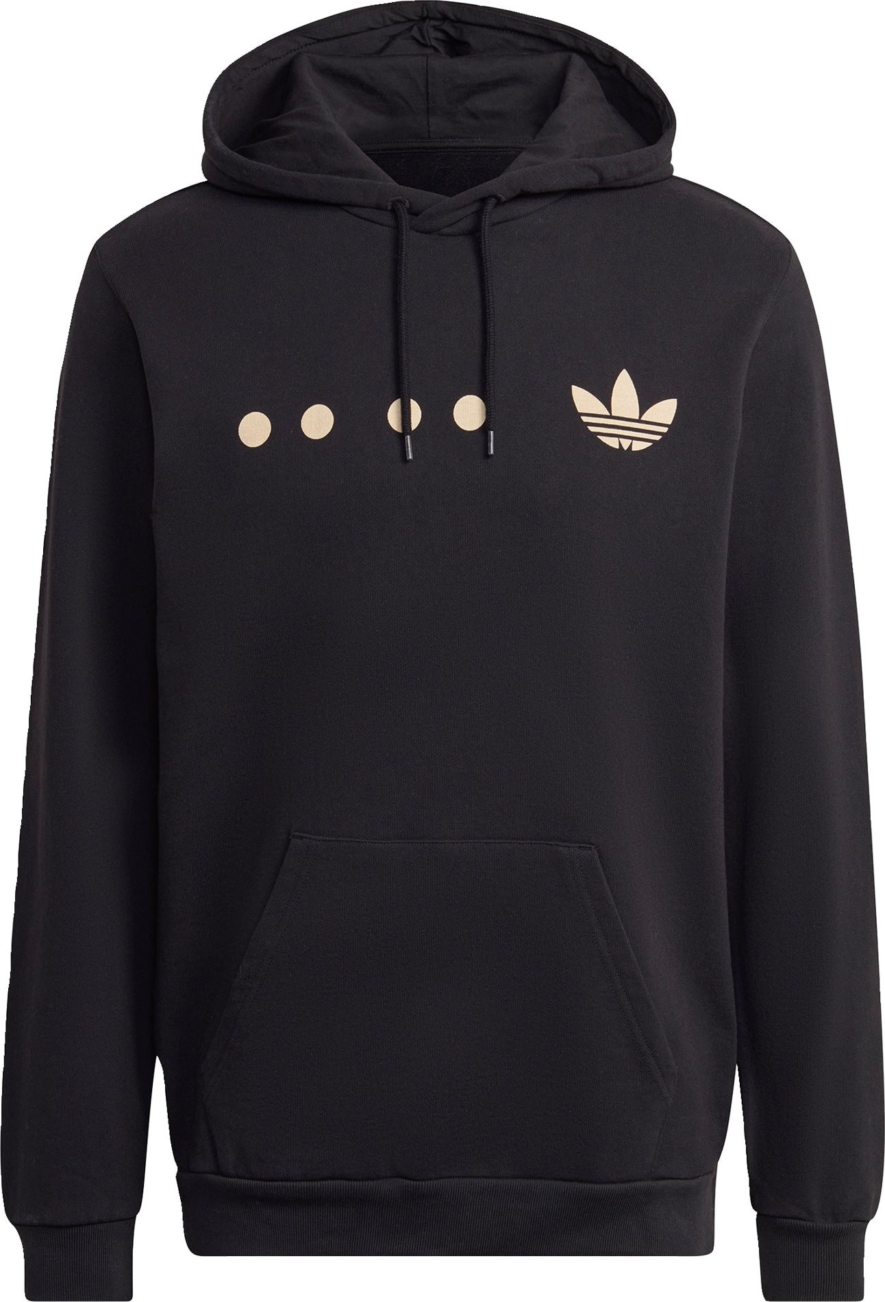 ADIDAS ORIGINALS Mikina béžová / černá