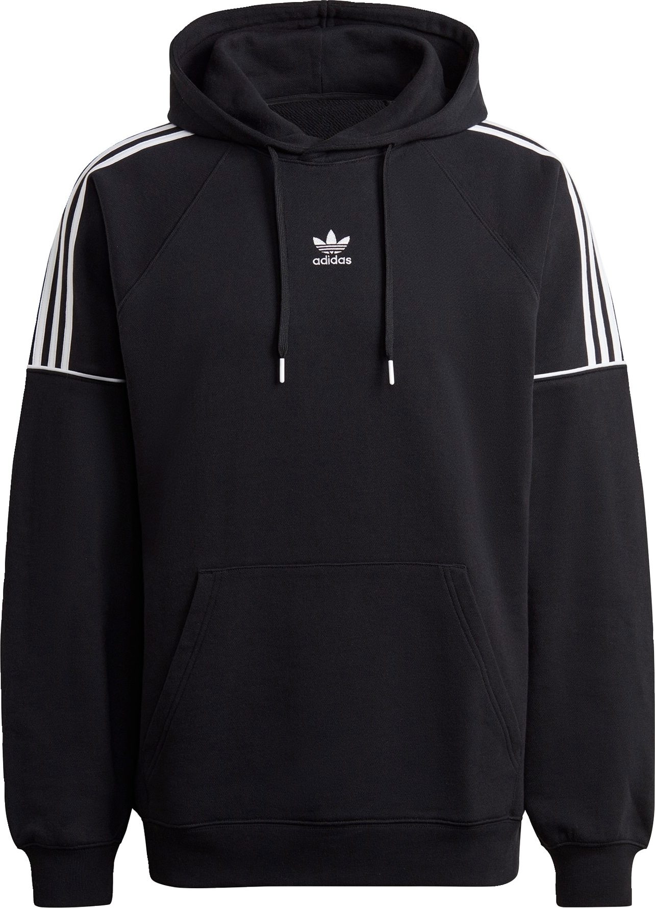 ADIDAS ORIGINALS Mikina černá / bílá