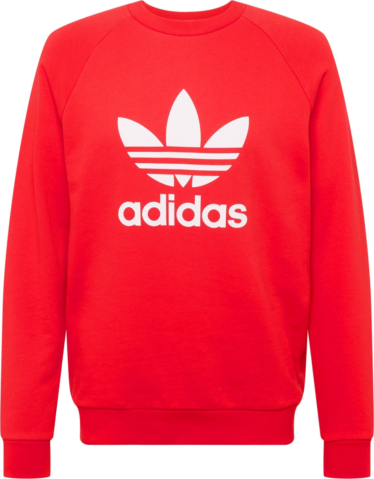 ADIDAS ORIGINALS Mikina červená / bílá