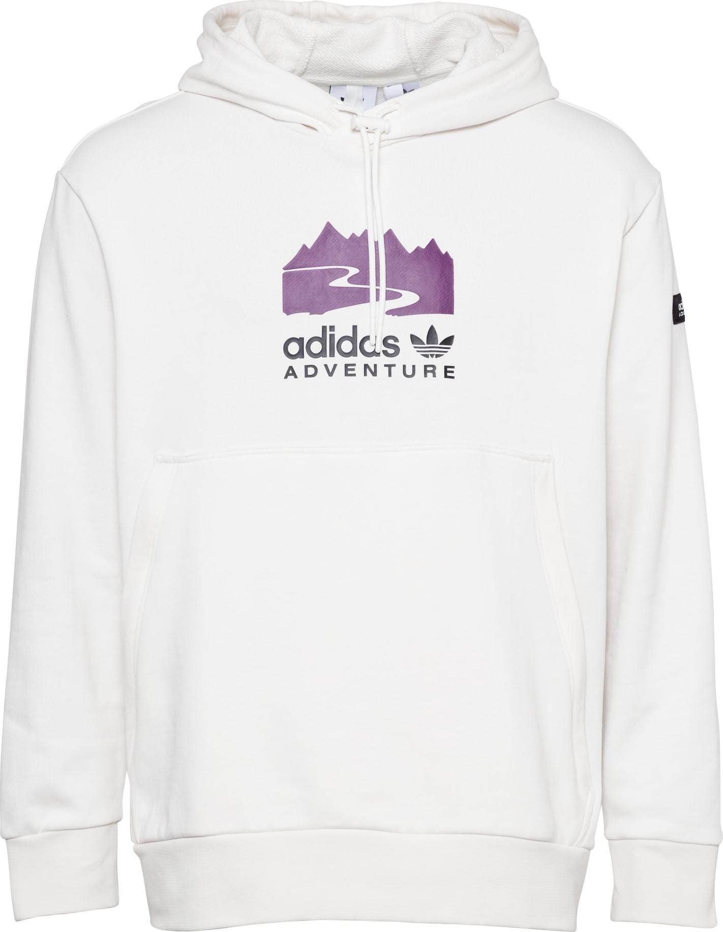 ADIDAS ORIGINALS Mikina světle fialová / černá / bílá