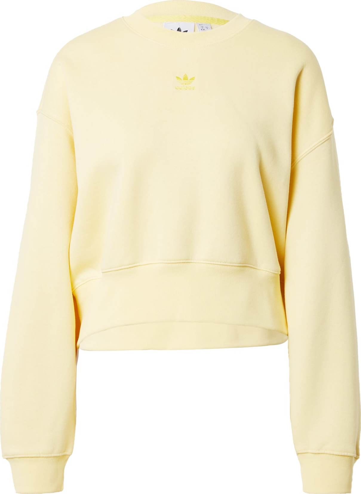 ADIDAS ORIGINALS Mikina žlutá / světle žlutá