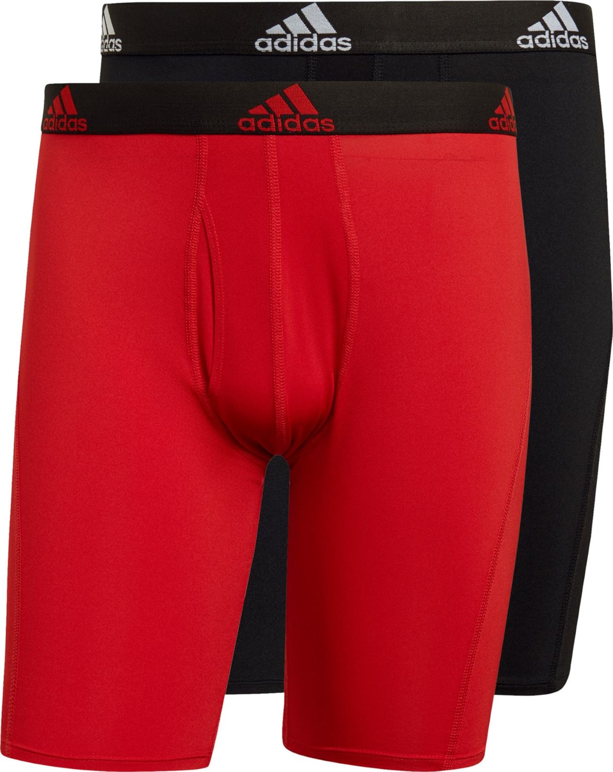 ADIDAS PERFORMANCE Sportovní spodní prádlo červená / černá / bílá
