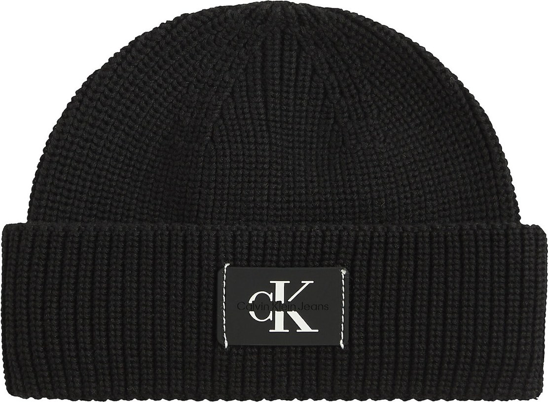 Calvin Klein Jeans Čepice 'Docker' černá