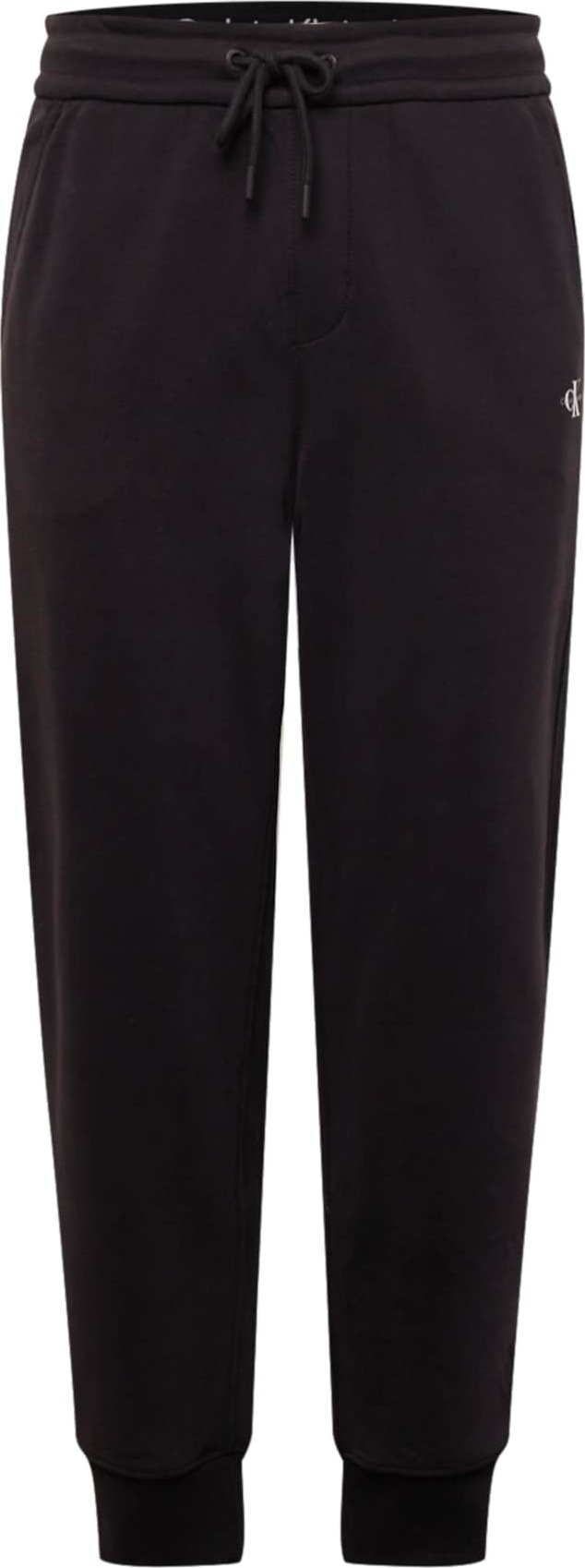 Calvin Klein Jeans Kalhoty černá / offwhite