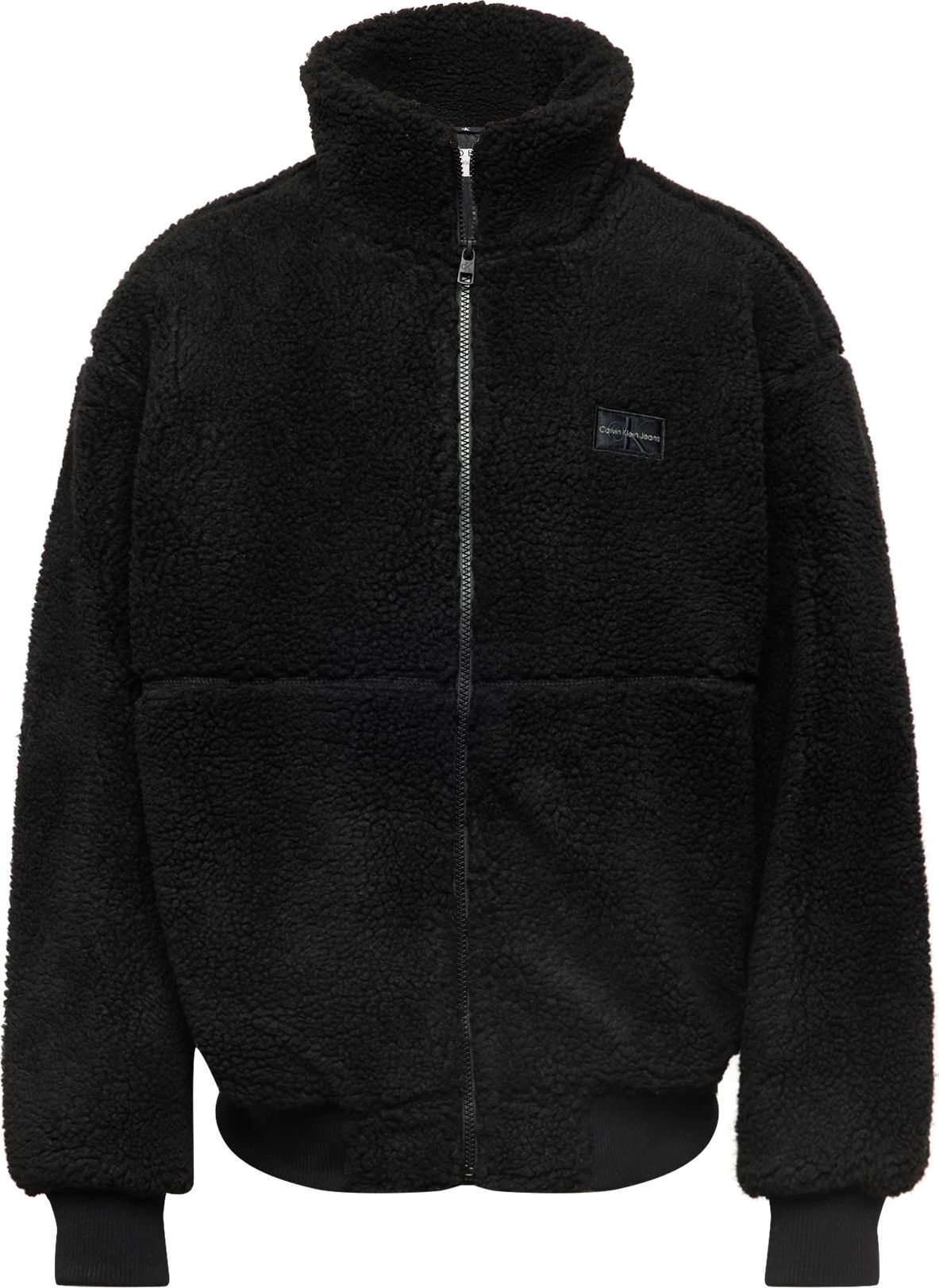 Calvin Klein Jeans Mikina s kapucí černá
