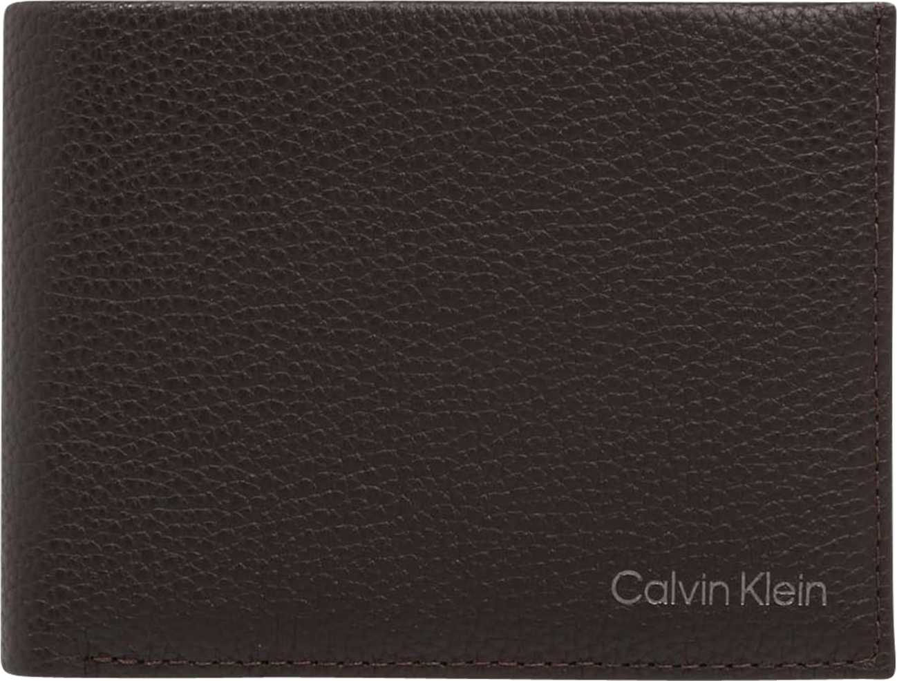 Calvin Klein Peněženka tmavě hnědá