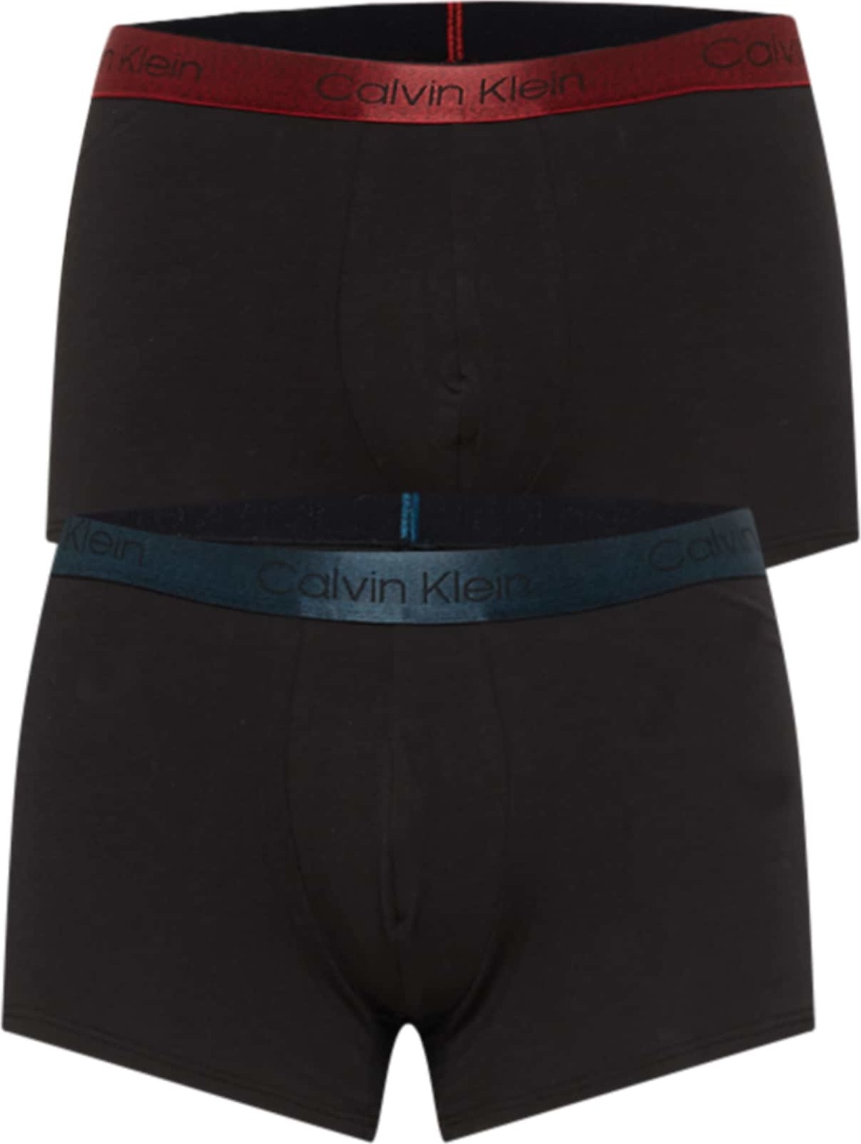 Calvin Klein Underwear Boxerky tmavě modrá / vínově červená / černá