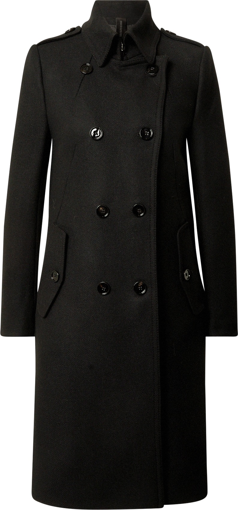 DRYKORN Přechodný kabát 'Harleston' černá