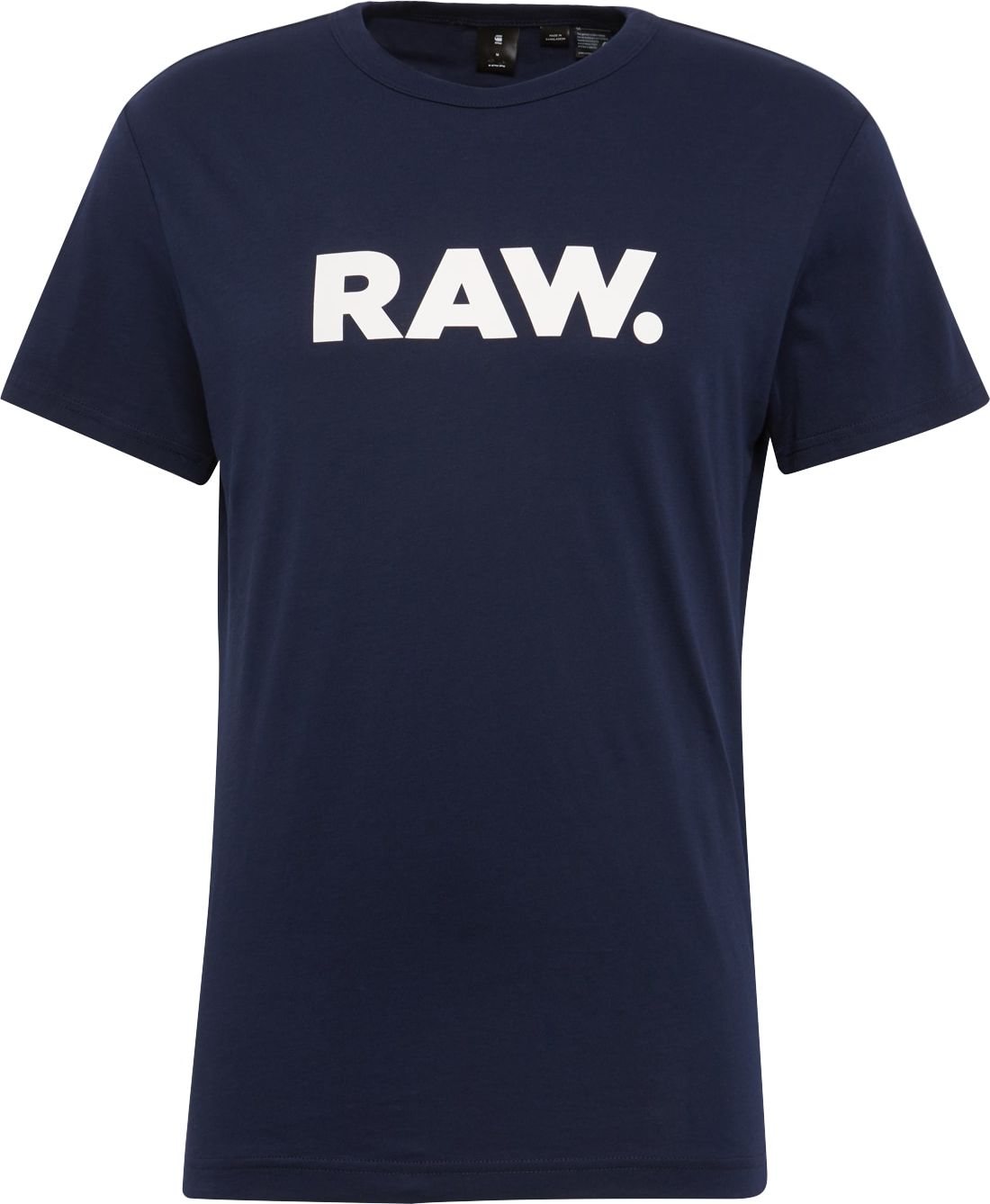 G-Star RAW Tričko 'Holorn' noční modrá / bílá