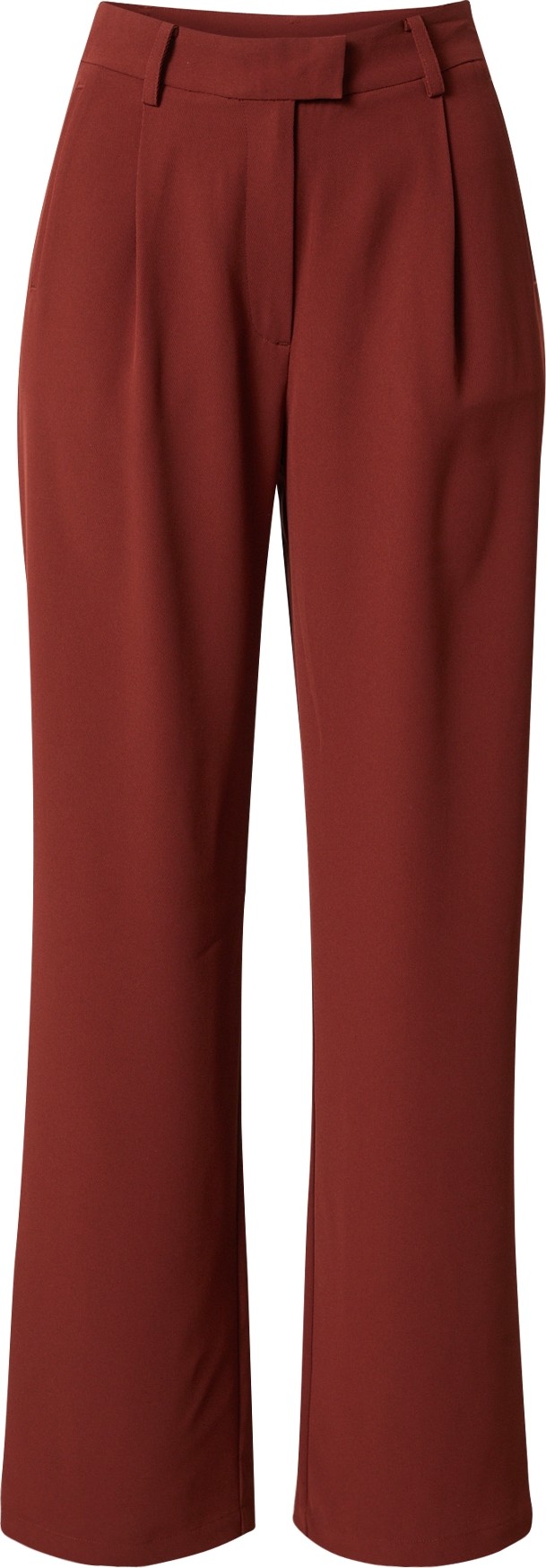 Guido Maria Kretschmer Collection Kalhoty se sklady v pase 'Luzia' červená