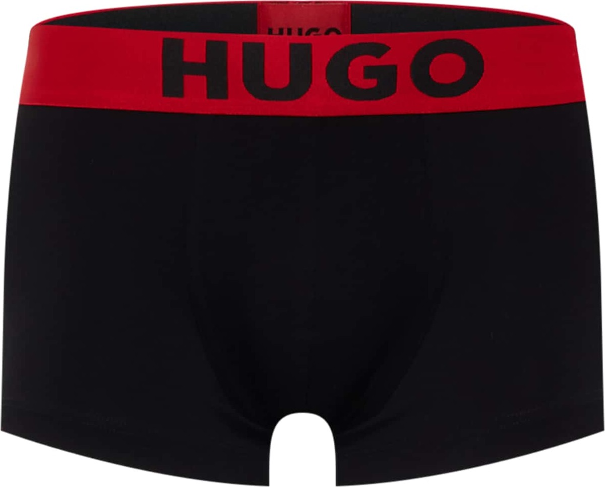 HUGO Boxerky červená / černá